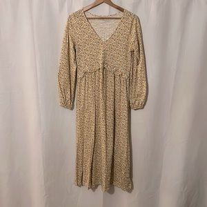 Floral Print Maternity Dress